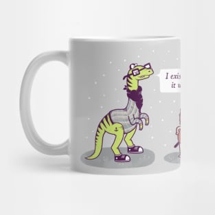 hipster dino Mug